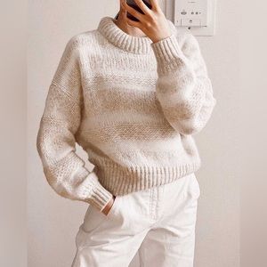 Everlane “the puff” sweater